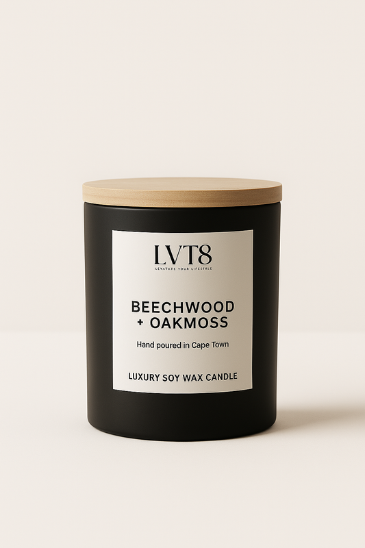Soy Wax Candle Beechwood + Oakmoss