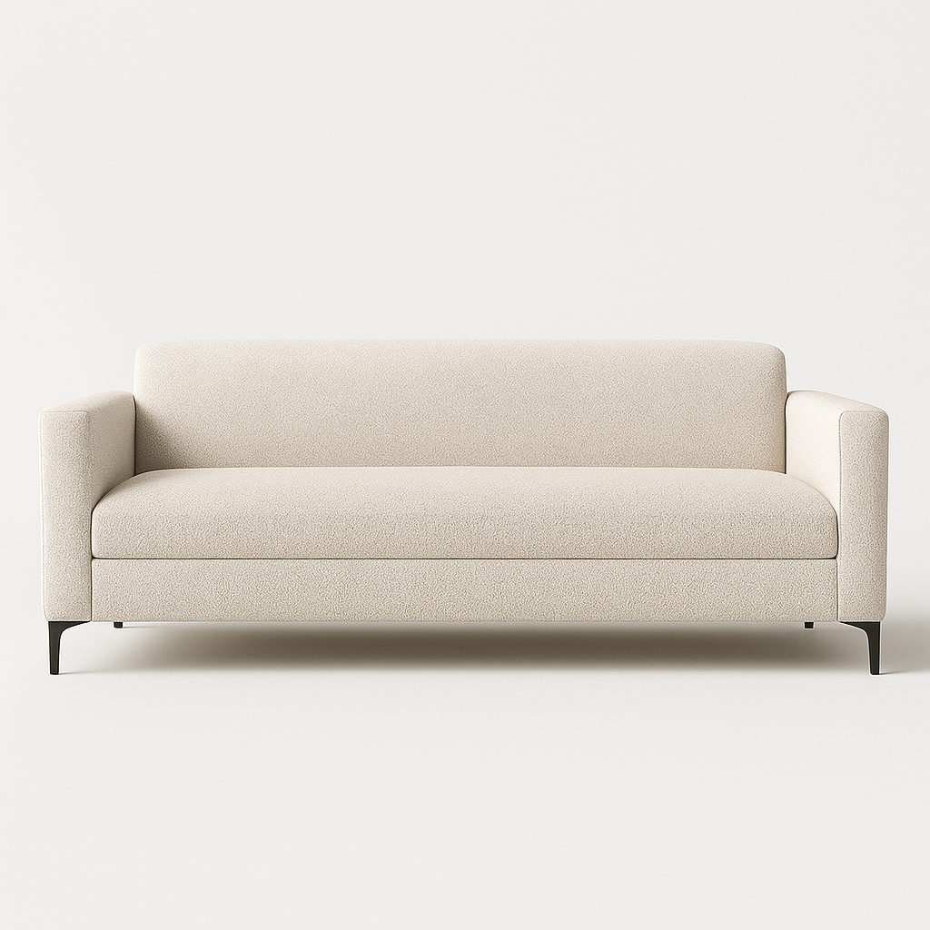 3-Seater Fixed Seat & Back Couch