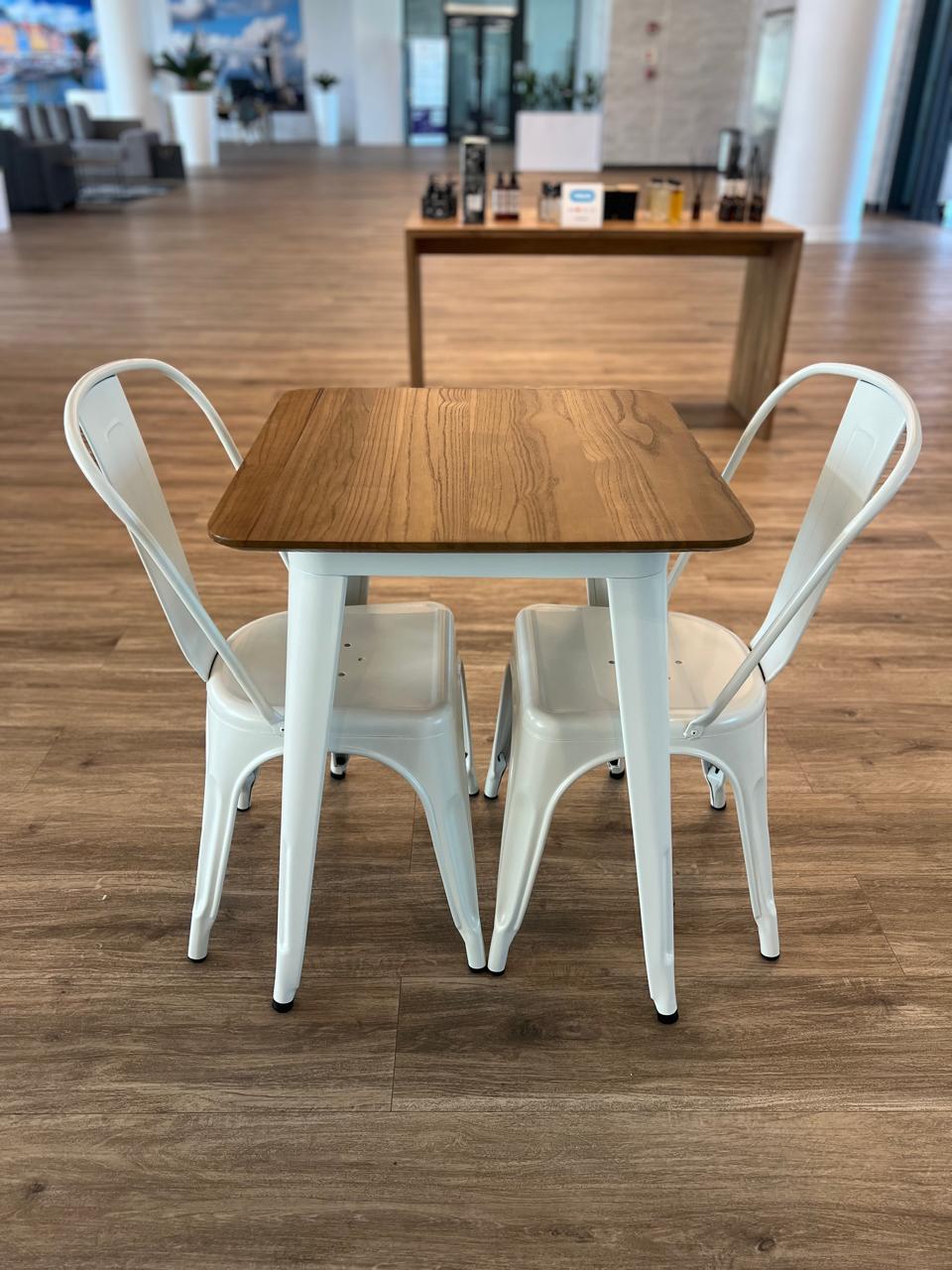 The Tolix Two-Seater Table