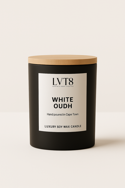 Soy Wax Candle White Oudh