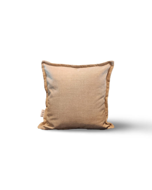 Burlap Luxury Cushion