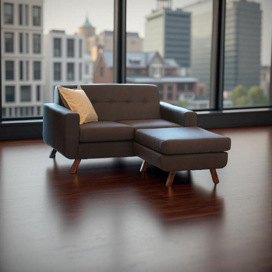 2 Seater Couch With Modular Ottomon