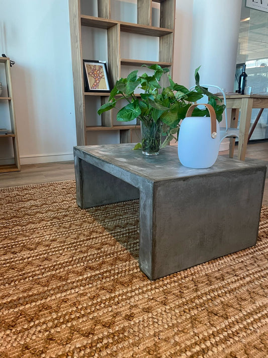 Concrete-Inspired Coffee Table