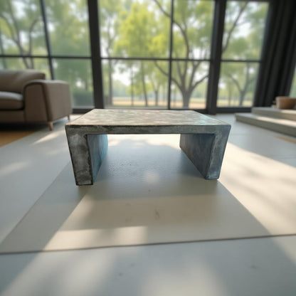 Concrete-Inspired Coffee Table